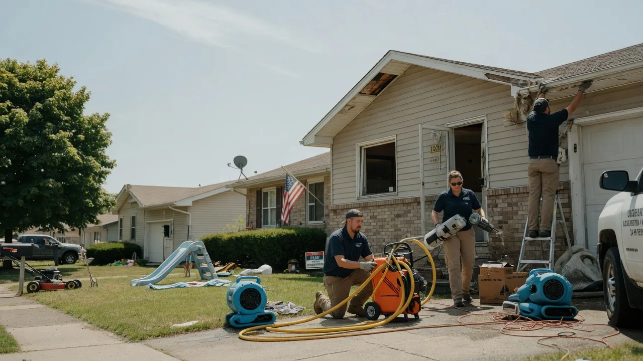 Water Damage Restoration in Sheridan, TX near me
